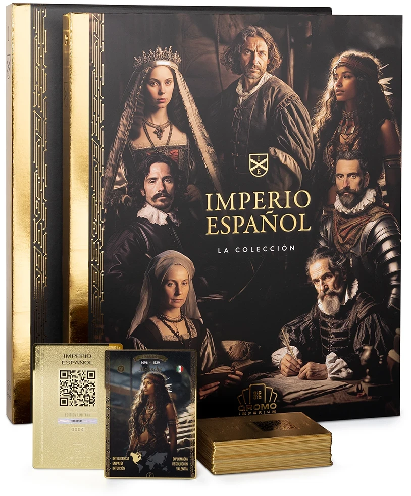 Coleccion-Cromos-Imperio-Espanol-holograma